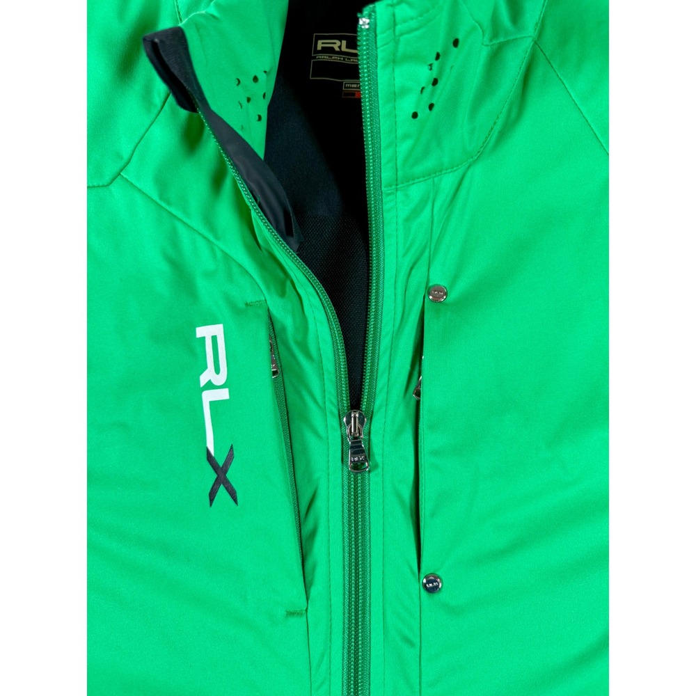 RLX Ralph Lauren Men's Golf Vest Green Full Zip Logo Pockets Size XXL‎ - Picture 3 of 11